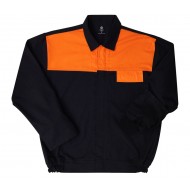 İşçi Montu Gabardin Lacivert